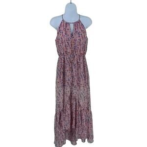 Mi Ami ditsy floral maxi dress women's Size small purple Fairycore Cottagecore